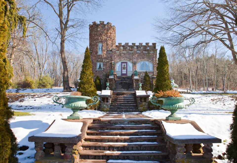  The Ellington family were inspired to build this castle in New England after a trip to England