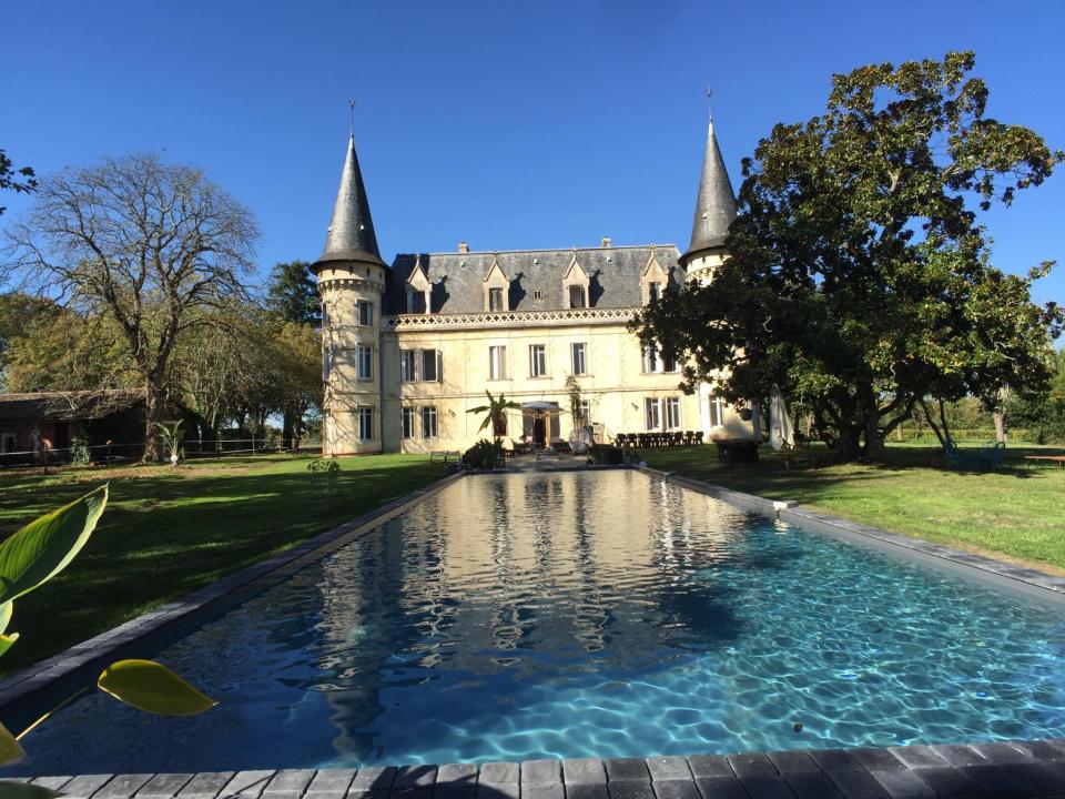  Stay at this castle on a vineyard and try out the local French wine