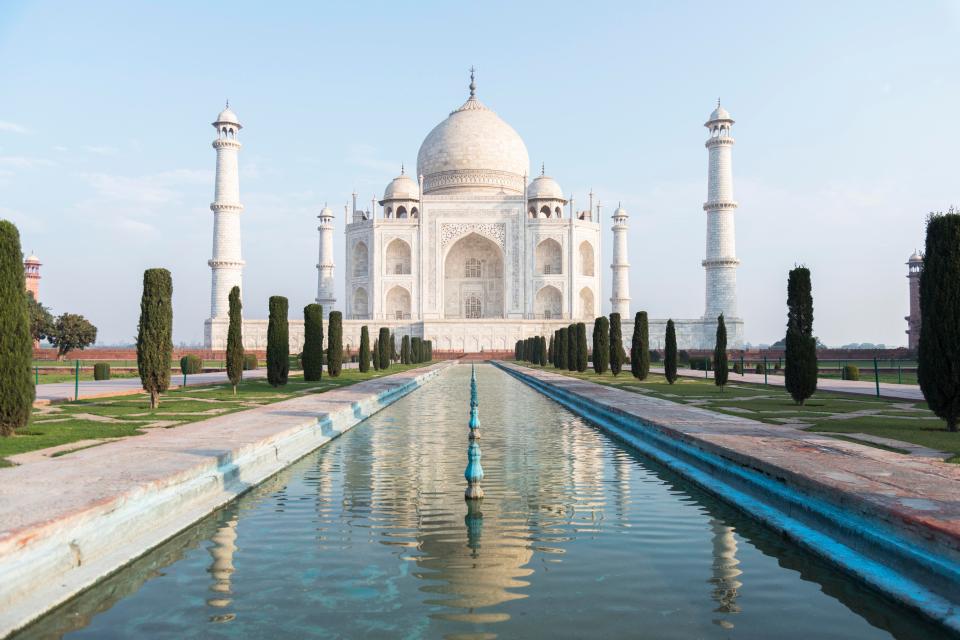  The Taj Mahal is considered one of the seven wonders of the new world