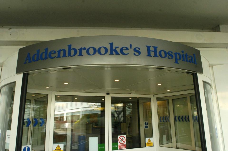  Addenbroke's Hospital in Cambridgeshire has declared an emergency