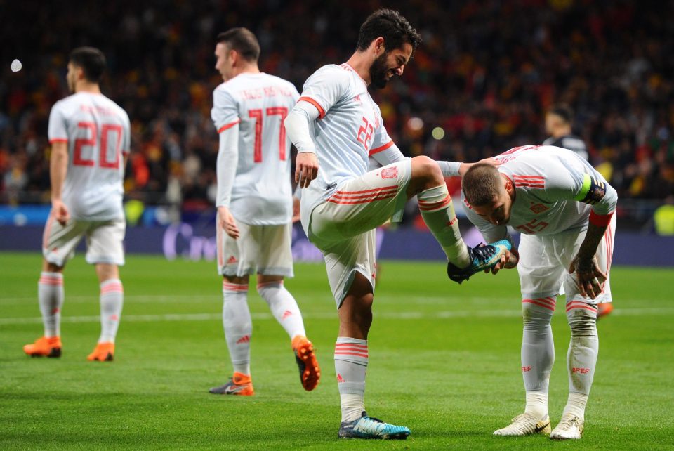  Spain almost toyed with Argentina in a ruthless attacking display