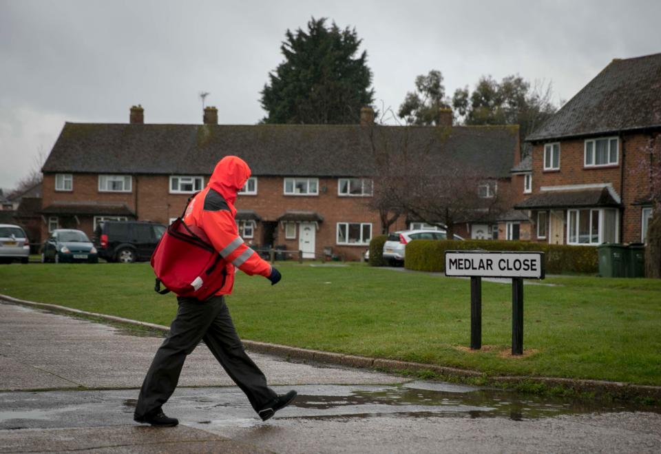  Royal Mail said they will only deliver mail once they are assured that Serj is not a danger