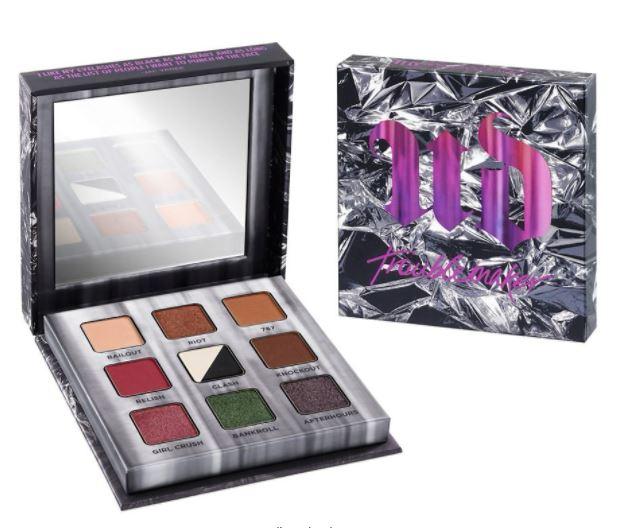  The Urban Decay Troublemaker range includes a red matte shade and a metallic smoky grey