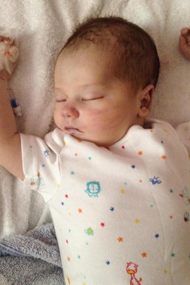  Newborn Myles Oakley died 24 hours after he was born after he was allegedly starved of oxygen at birth