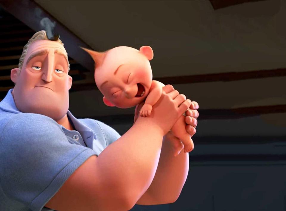 Mr. Incredible battles domesticity in Incredibles 2