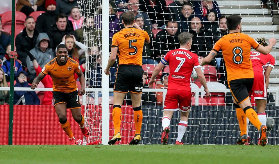  Winger Cavaleiro then made it two just five minutes later