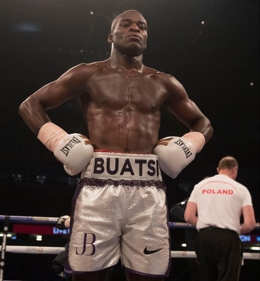  Anthony Joshua is expecting big things of light heavyweight Joshua Buatsi