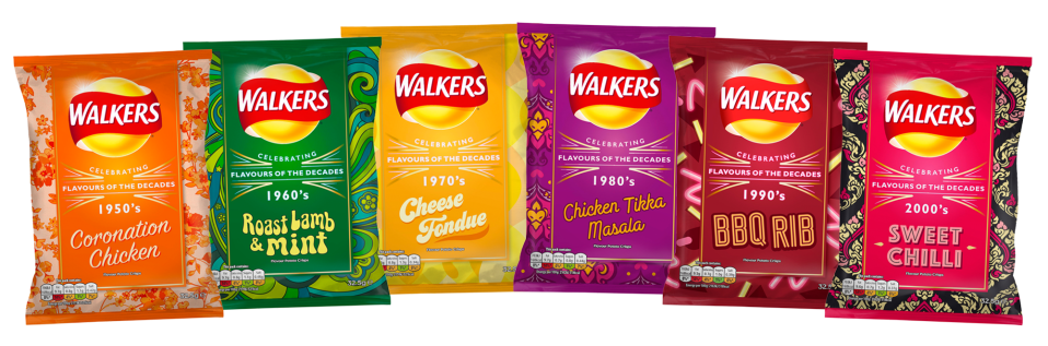  Walkers control nearly 60% of the crisp market in the UK