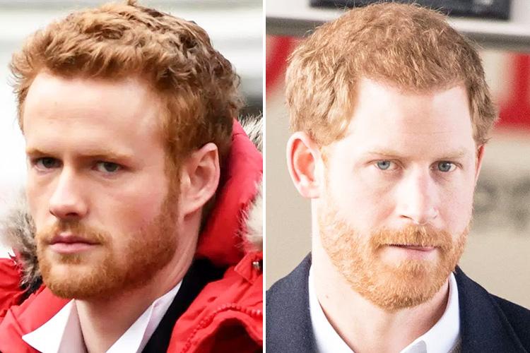  Murray Fraser, left, who previously featured in ITV's The Loch and Victoria, plays Prince Harry