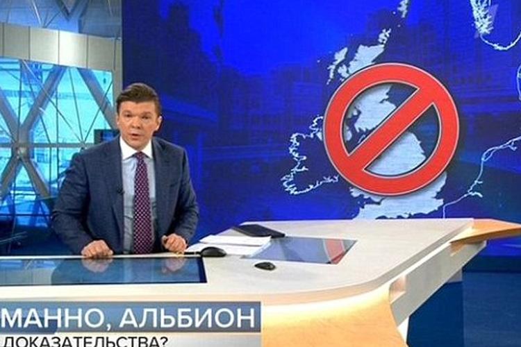  A Russian news anchor has issued a chilling threat to 'traitors' living in Britain