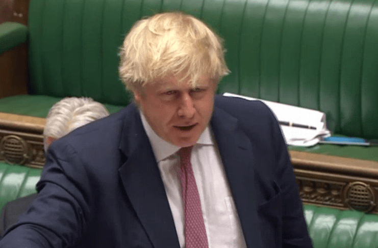  Boris Johnson was today accused of being sexist in the Commons