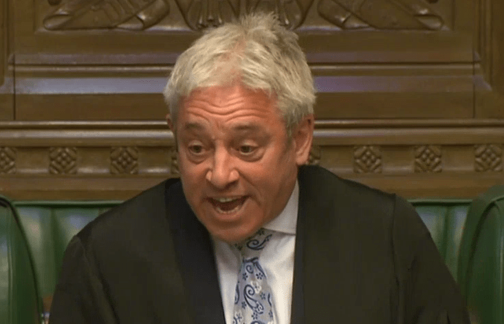  John Bercow blasted the Foreign Secretary in front of MPs