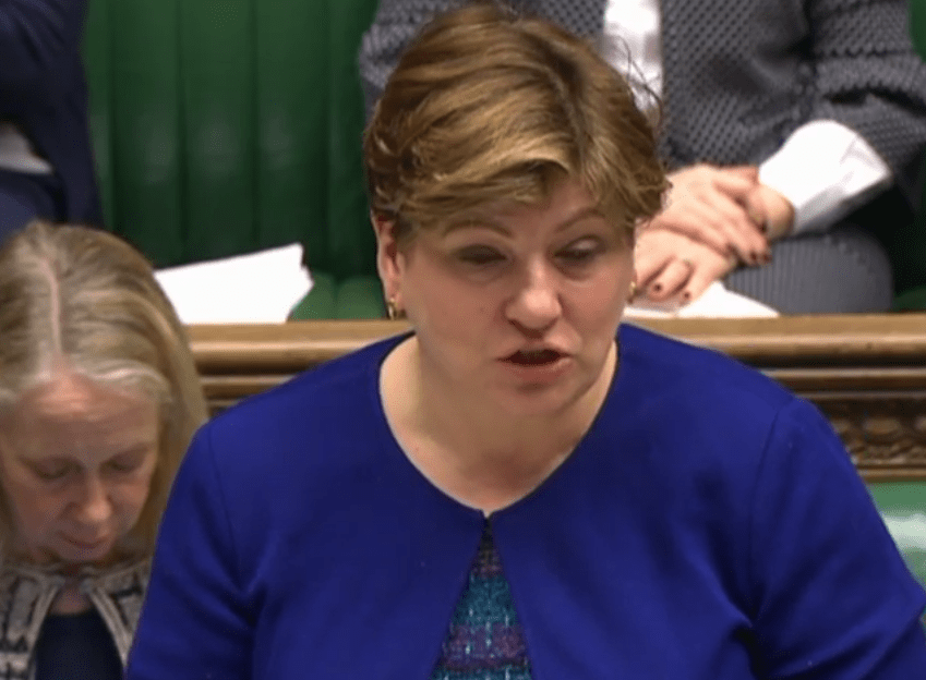  Emily Thornberry is married to Sir Christopher Nugee