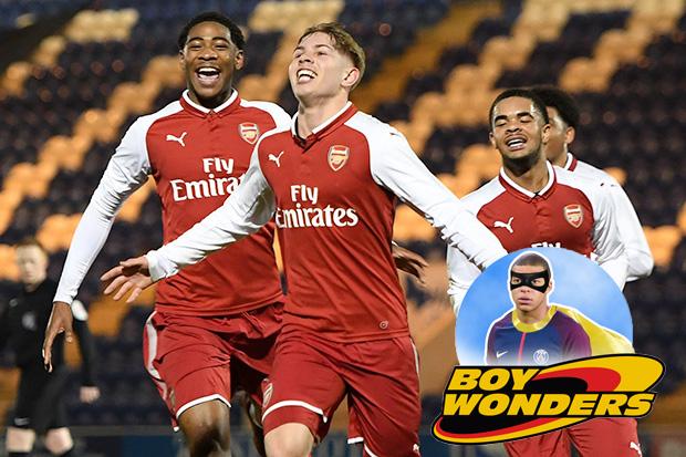  Emile Smith-Rowe is seen as one of the future stars of the Arsenal first-team