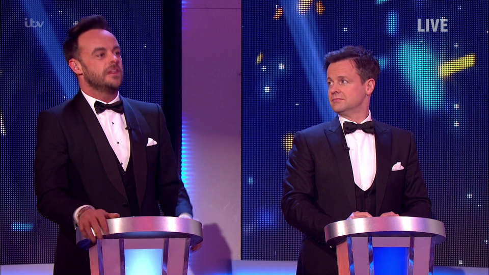  Stephen asked Ant and Dec a host of quick fire questions