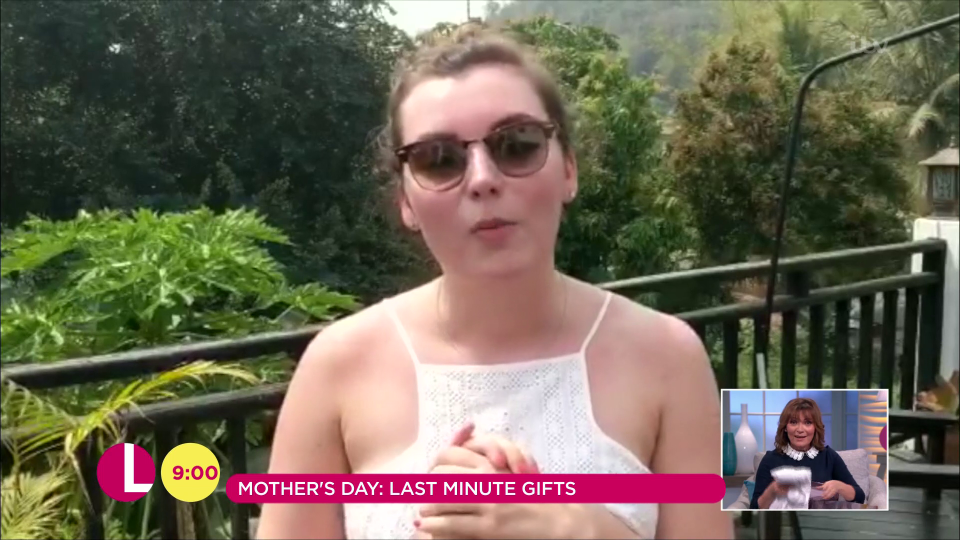  Rosie sent a Mother's Day message from Laos