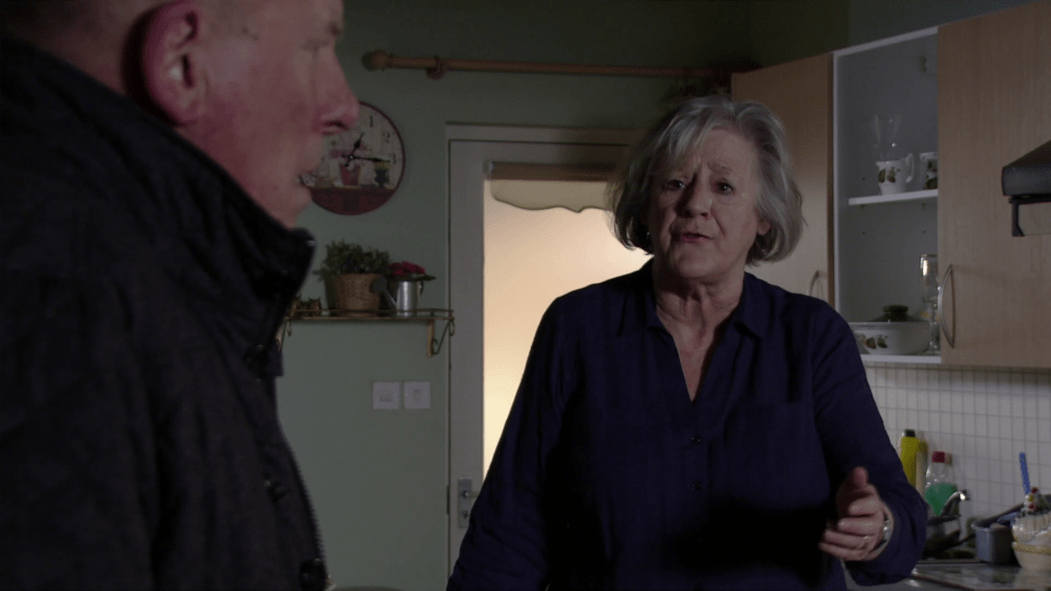 EastEnders Joyce and Ted argued over speaking to their son in Australia during tonight’s episode