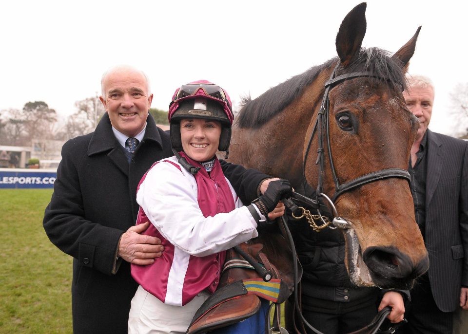  Katie Walsh finished third with Seabass (pictured) in the 2012 Grand National