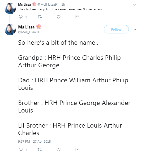  Many people pointed out how similar the names were