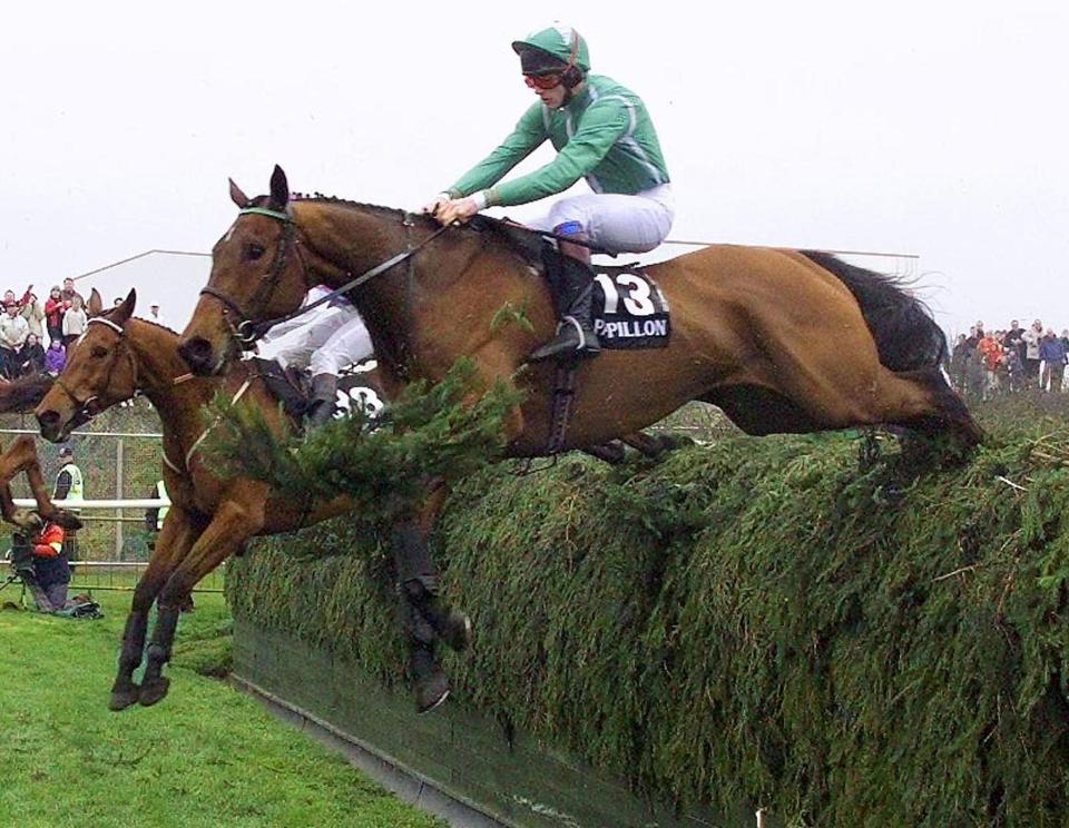  Bechers Brook is one of the most famous National fences