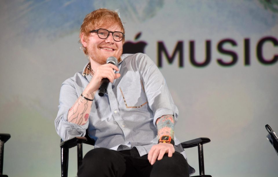  Ed Sheeran's is up near the top of YouTube channels, with 35 million people subscribing