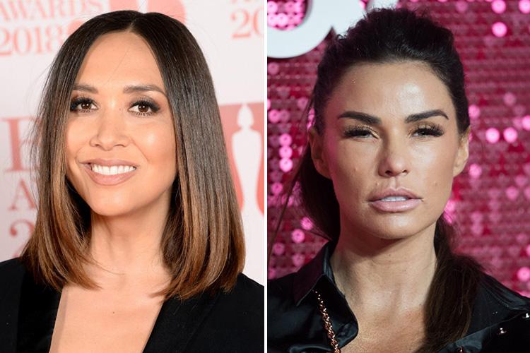  Fitness-mad singer Myleene Klass turns 40 on April 6, while former glamour model Katie Price celebrates her landmark birthday on May 22