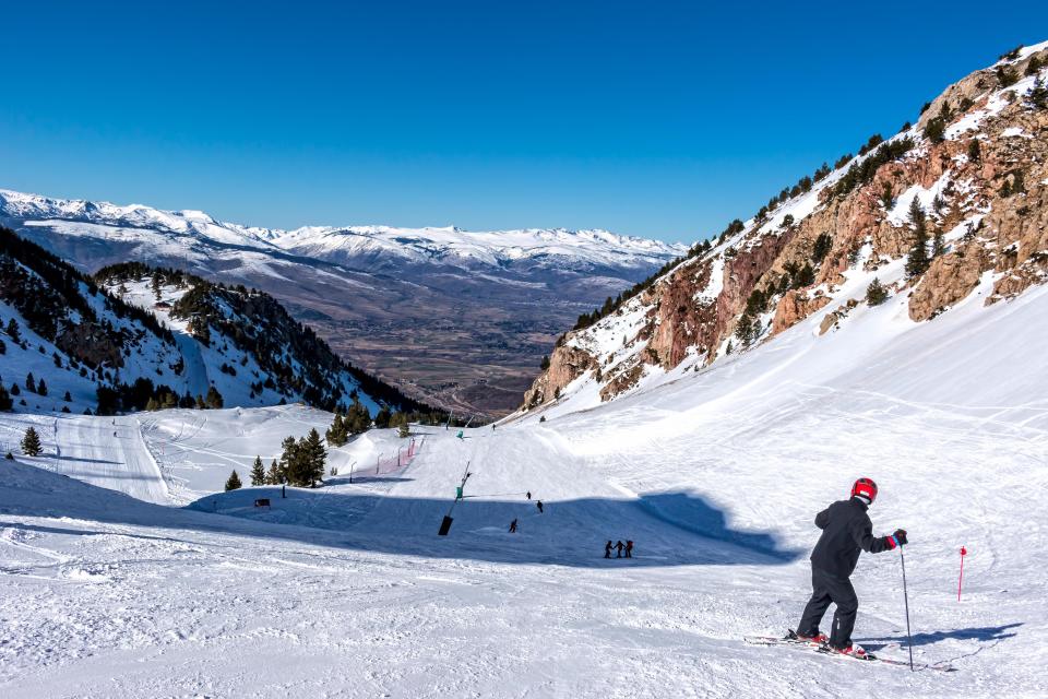  Masella has 65 mixed-level runs and is the night-skiing capital of the Pyrenees