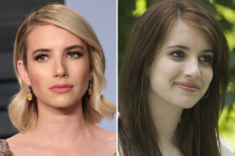  Emma Roberts reveals her true colours on the right