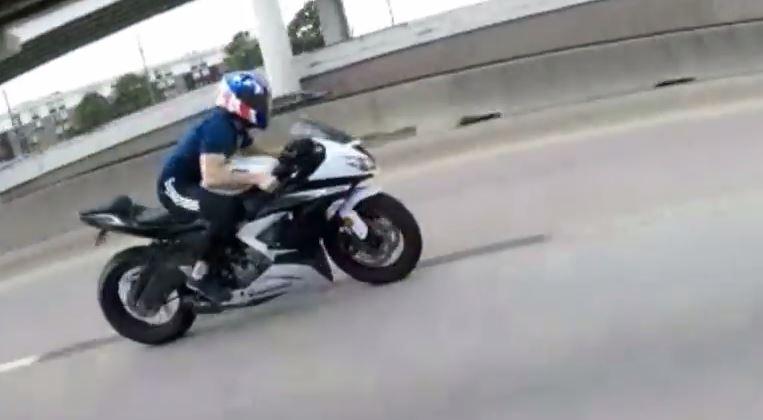  Terrifying video shows an out of control front wheel