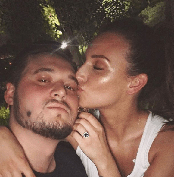 She and the star’s brother Charlie got engaged back in 2018