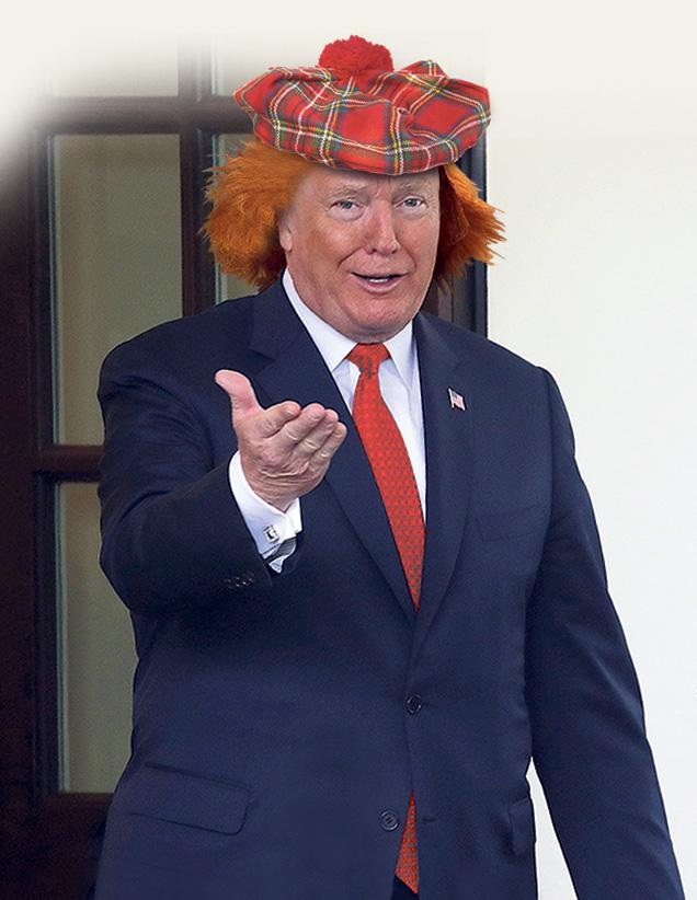  Donald Trump's ambassador to the UK says The President is a Scot hard nut