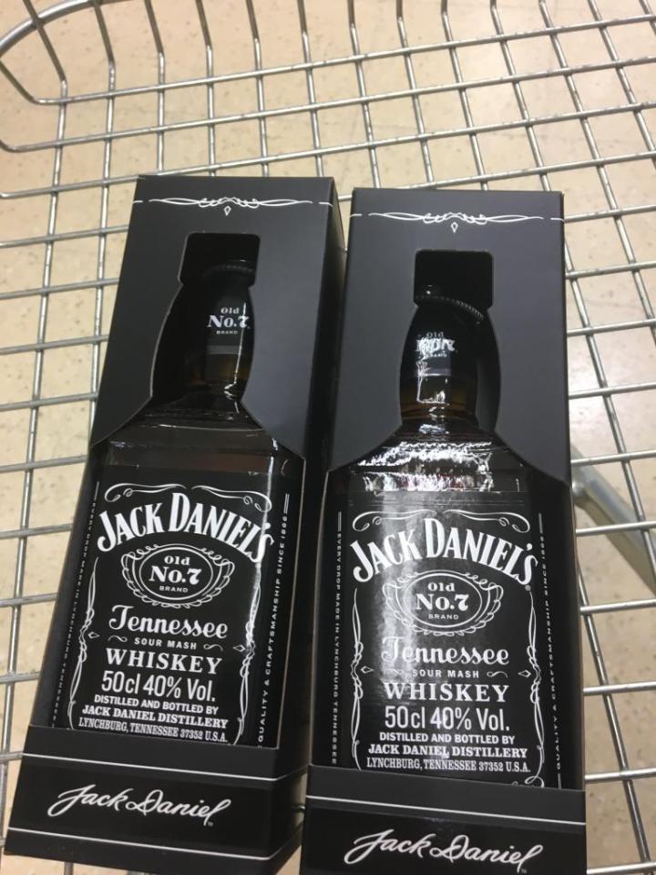  Tesco is selling bottles of Jack Daniels for £8 - a 50 per cent discount