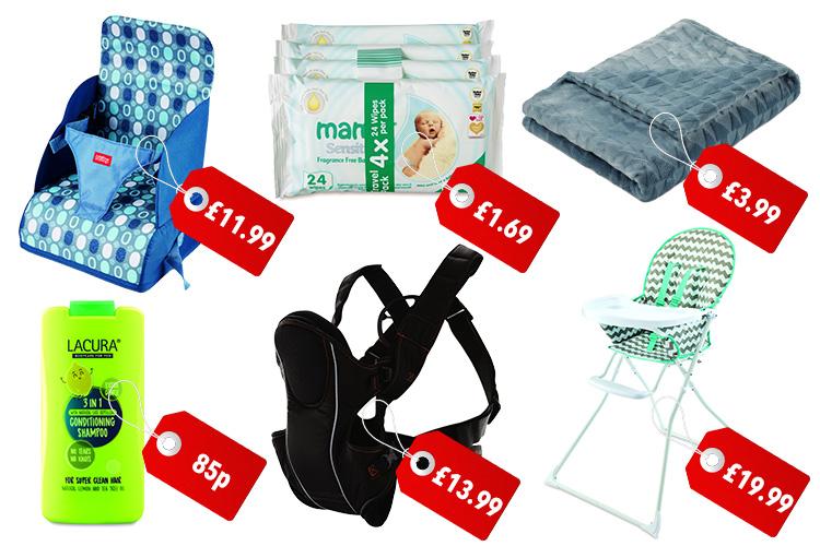  Parents on a budget will be able to pick up a range of baby essentials including nursery furniture, nappies and car seats