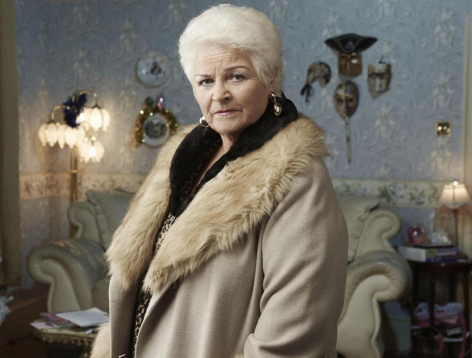  Pam as Pat Butcher in EastEnders