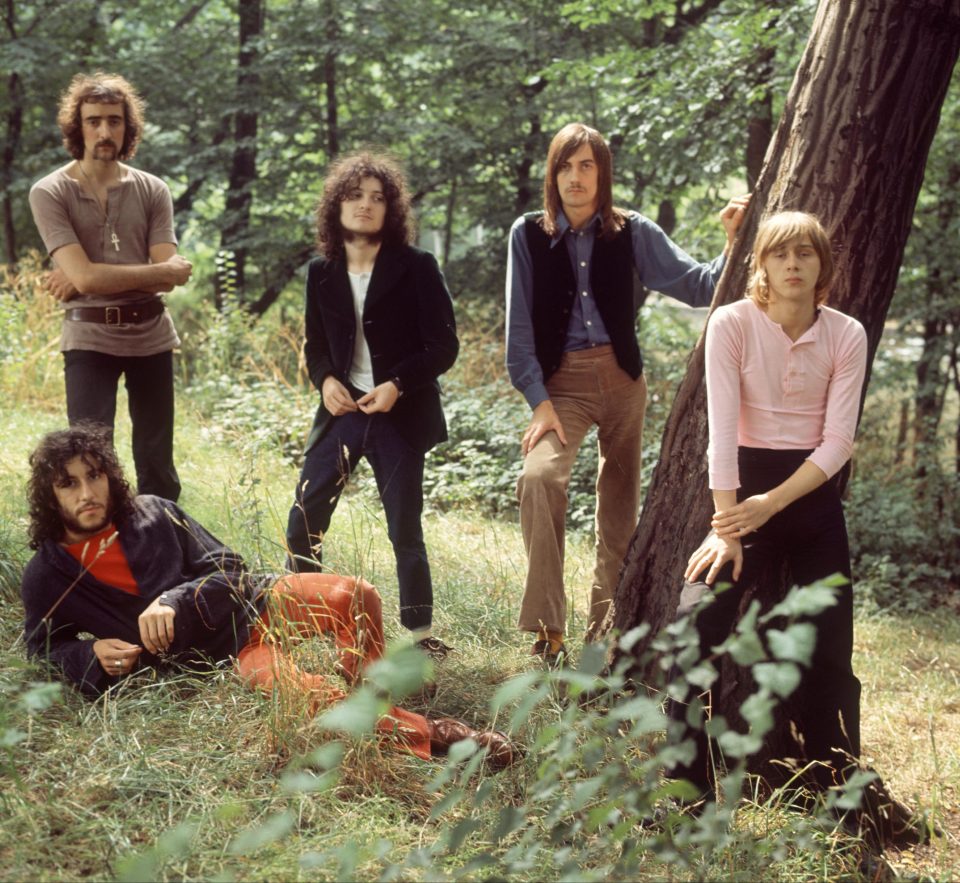  Peter Green, John McVie, Jeremy Spencer, Mick Fleetwood and Danny Kirwan in 1969