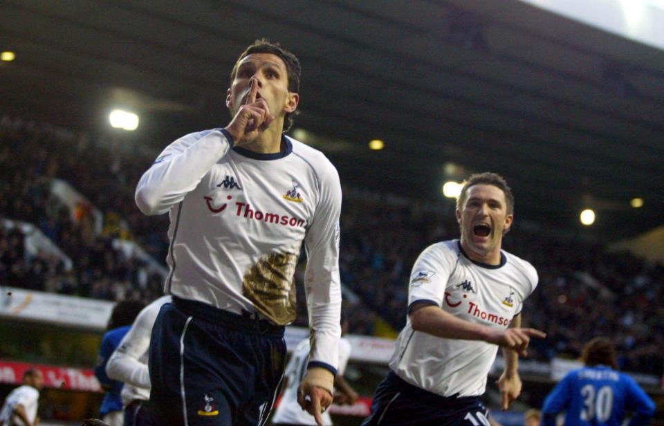  Gus Poyet spent three years as a player at Spurs