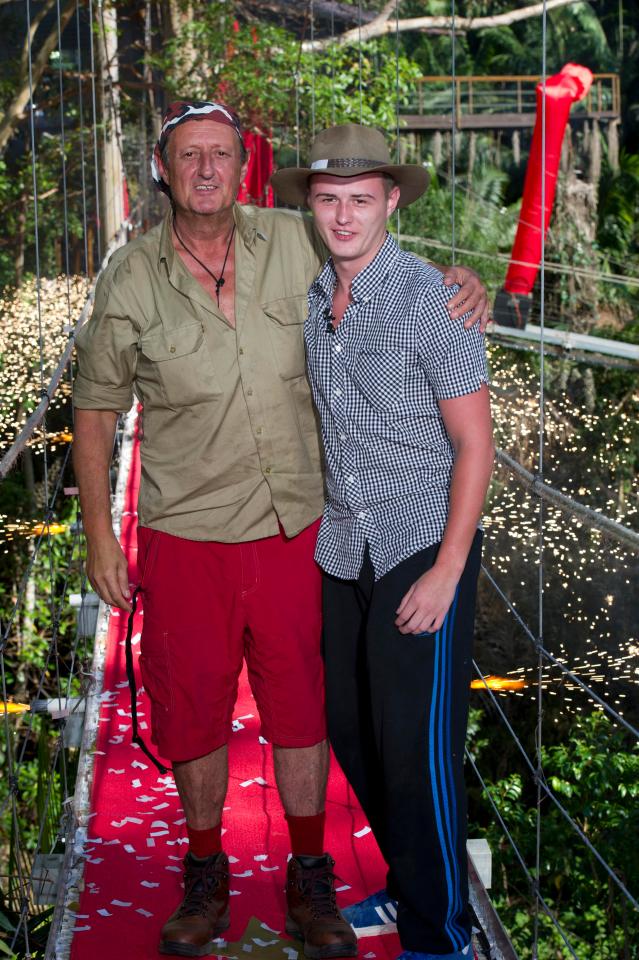 Eric Bristow's son James flew out to Australia for I'm a Celebrity