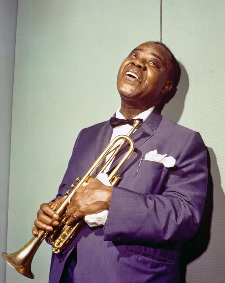  Satch played the trumpet