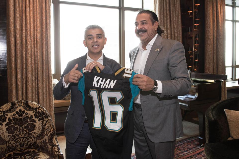 Khan is keen to set-up an NFL franchise in the UK