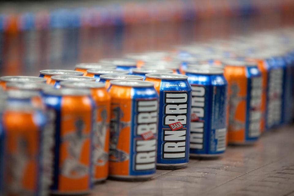  Irn Bru fans started stockpiling cans when the flavour changed