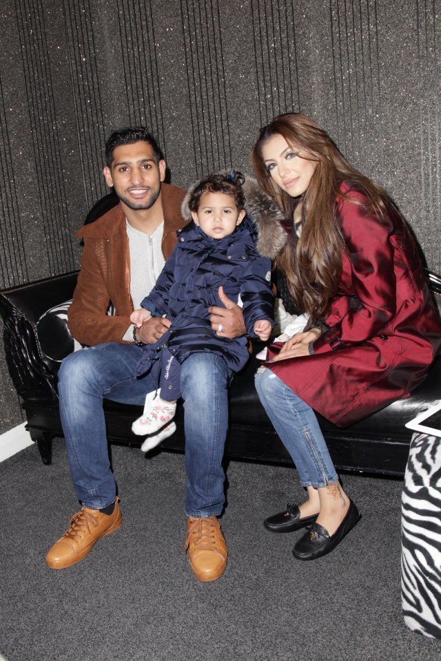 Amir is already a doting daughter to one – a little girl called Lamaisah