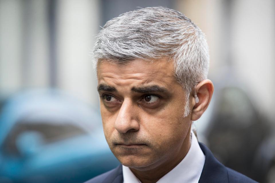  Mayor of London Sadiq Khan has called for protests against Mr Trump