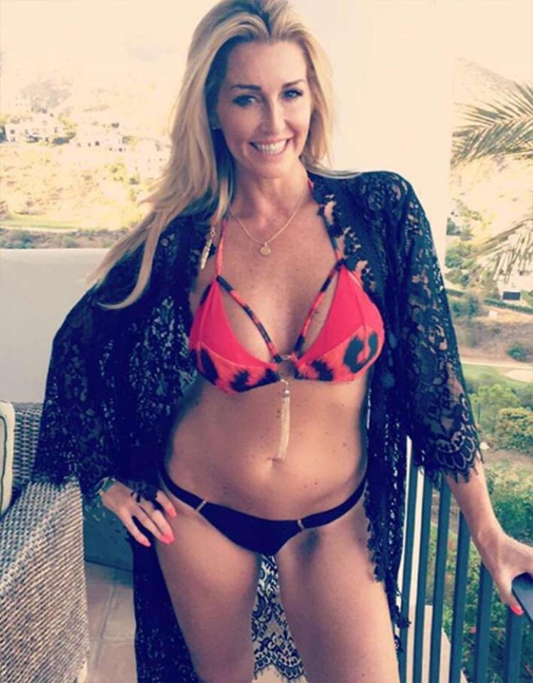  Leanne recently showed off her toned physique in a recent social media snap