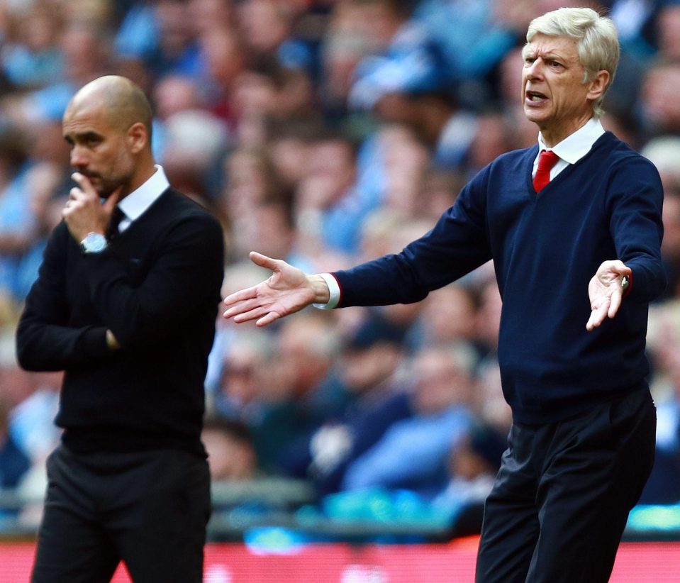  The two managers have faced each other 14 times... and Wenger won only three of those games