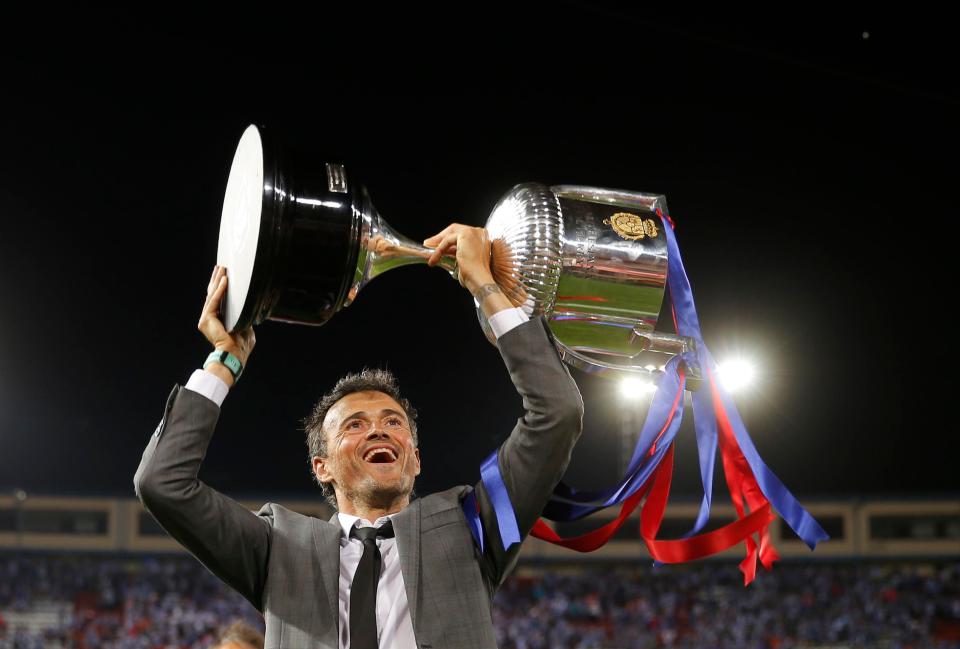  Luis Enrique has proven track record for his time at Barcelona