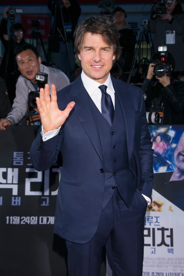 Tom Cruise was sprinting through the pain 12 weeks after he broke his leg