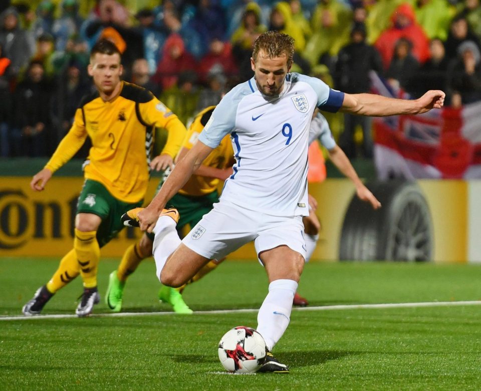  England's Harry Kane is set to be one of the stars of the World Cup