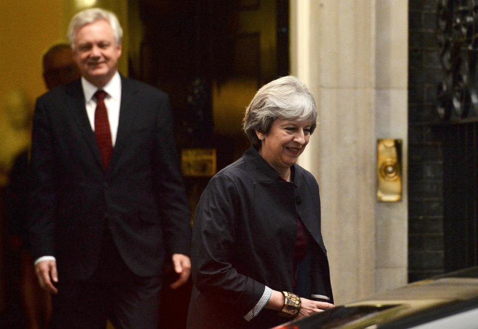  David Davis has reportedly asked Theresa May to act