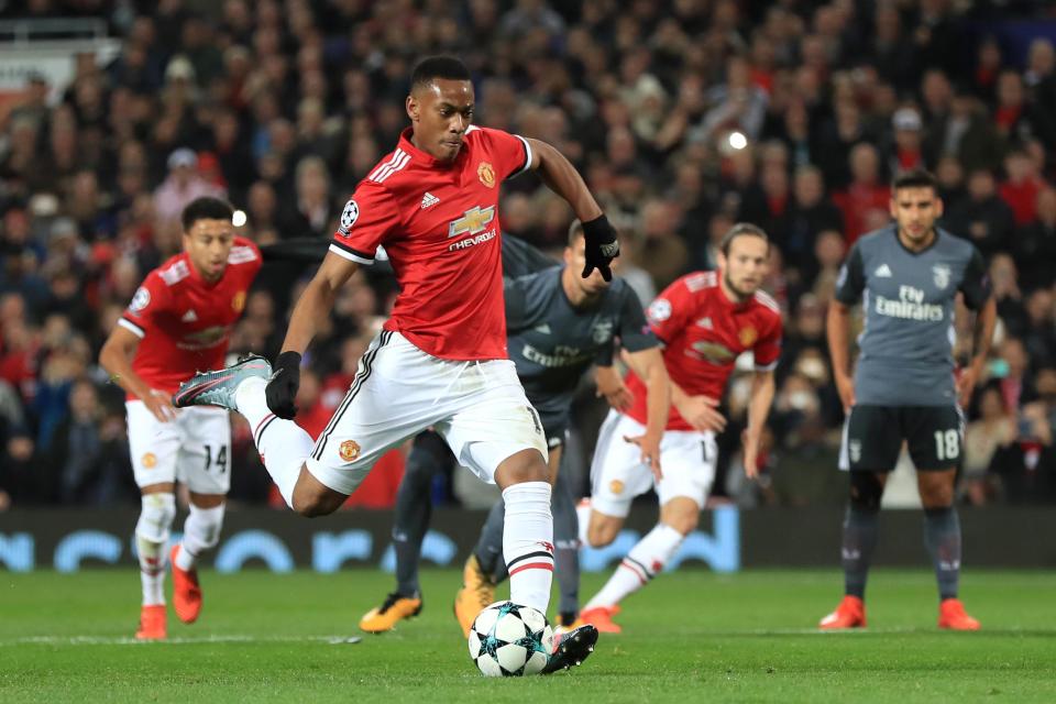  Anthony Martial is said to be a target for a host of European giants.