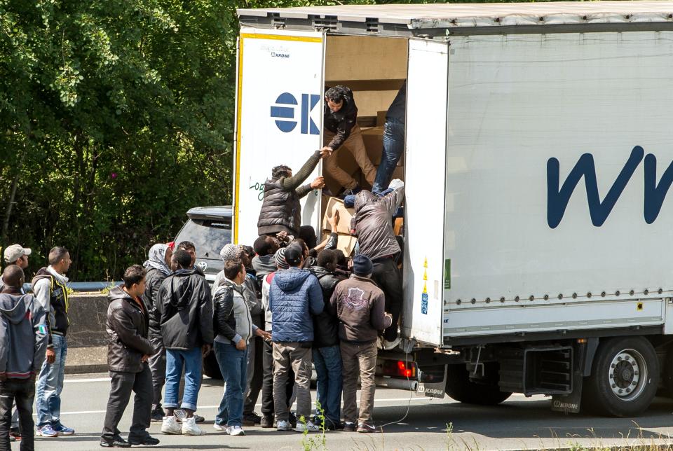  The scale of the immigration crisis was laid bare as it was revealed at least 27,000 migrants have been arrested in four years sneaking into the UK